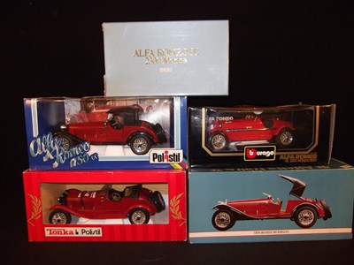 Lot 120 - Five Alfa Romeo models