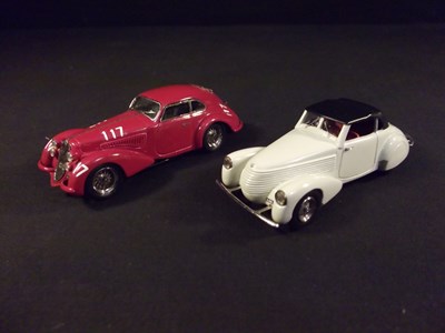 Lot 122 - Two hand-built Alfa Romeo models