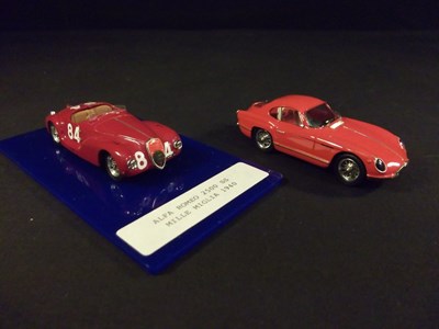 Lot 133 - Two hand-built Alfa Romeo models