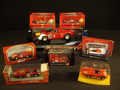 Lot 139 - Eight Alfa Romeo models