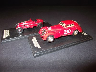 Lot 140 - Hand-built Alfa Romeo models