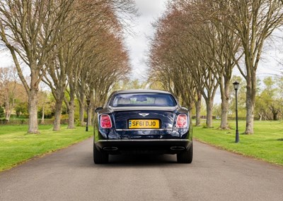 Lot 163 - 2011 Bentley Mulsanne