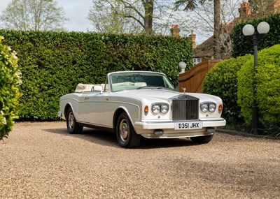 Lot 227 - 1987 Rolls-Royce Corniche II Convertible