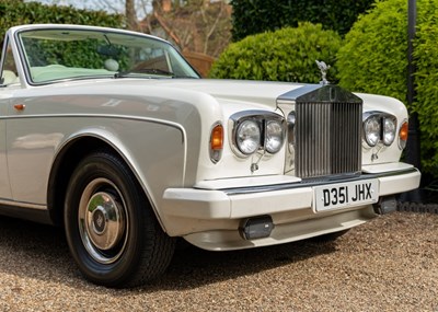 Lot 227 - 1987 Rolls-Royce Corniche II Convertible