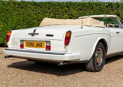 Lot 227 - 1987 Rolls-Royce Corniche II Convertible