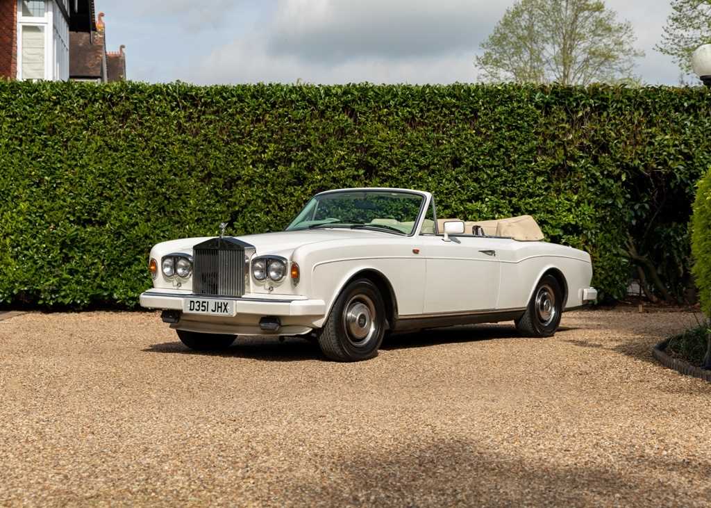 Lot 227 - 1987 Rolls-Royce Corniche II Convertible