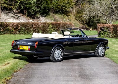 Lot 204 - 1991 Bentley Continental Convertible