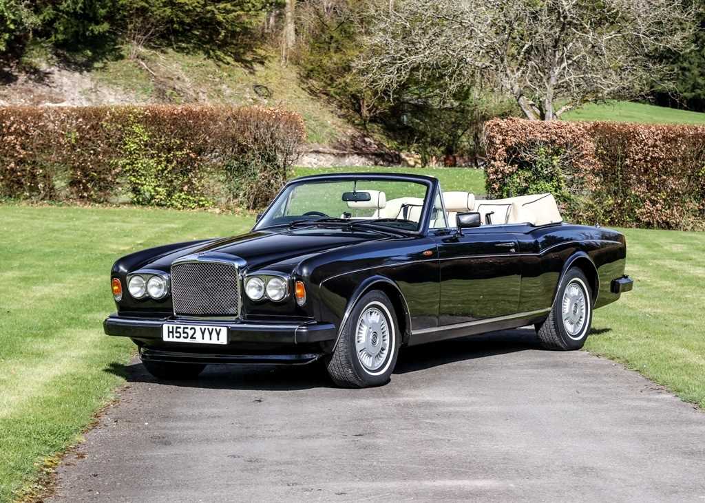 Lot 204 - 1991 Bentley Continental Convertible