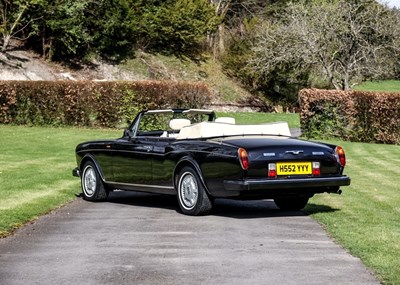 Lot 204 - 1991 Bentley Continental Convertible