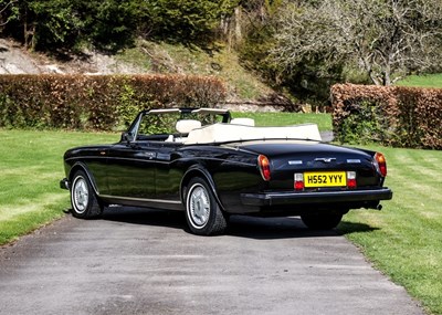 Lot 204 - 1991 Bentley Continental Convertible