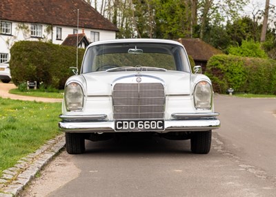 Lot 170 - 1965 Mercedes-Benz 300SE Fintail