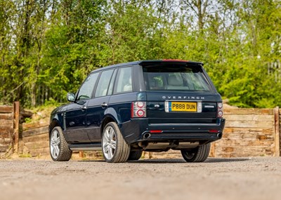 Lot 229 - 2009 Range Rover L322 Holland & Holland 5.0 Supercharged