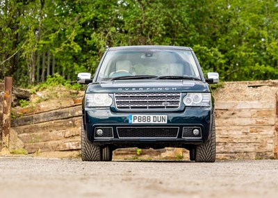 Lot 229 - 2009 Range Rover L322 Holland & Holland 5.0 Supercharged