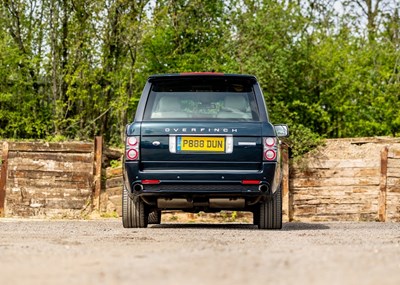 Lot 229 - 2009 Range Rover L322 Holland & Holland 5.0 Supercharged