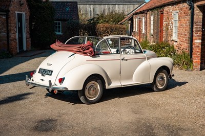 Lot 106 - 1960 Morris Minor Convertible (Series III)