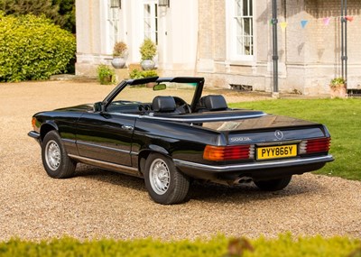 Lot 250 - 1983 Mercedes-Benz 500 SL PYY 866Y