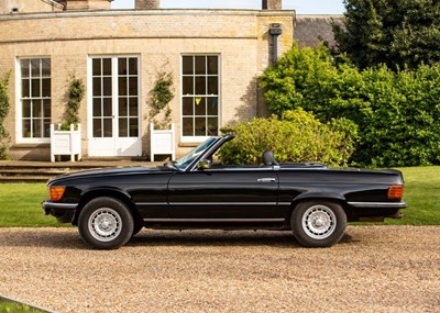 Lot 250 - 1983 Mercedes-Benz 500 SL PYY 866Y