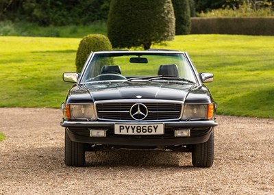 Lot 250 - 1983 Mercedes-Benz 500 SL PYY 866Y