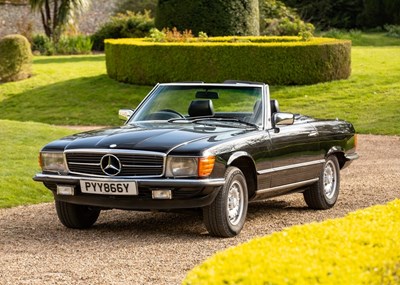 Lot 250 - 1983 Mercedes-Benz 500 SL PYY 866Y