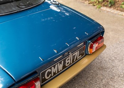 Lot 160 - 1973 Lotus Elan Sprint FHC