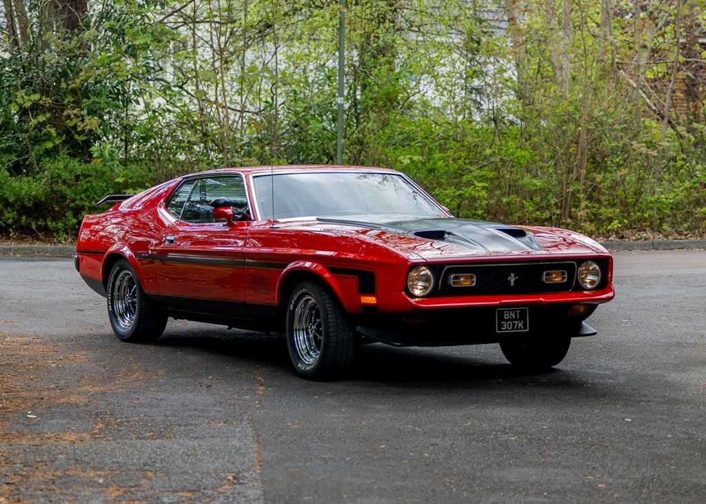 Lot 153 - 1972 Ford Mustang Mach 1 351 Q-Code Ram Air Cobra Jet Fastback