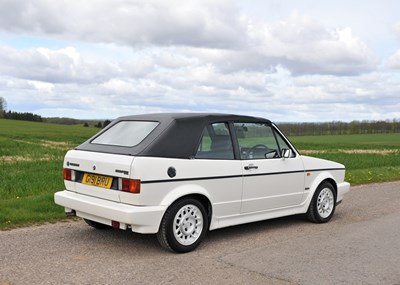 Lot 228 - 1989 Volkswagen Golf GTi Mk. I Cabriolet