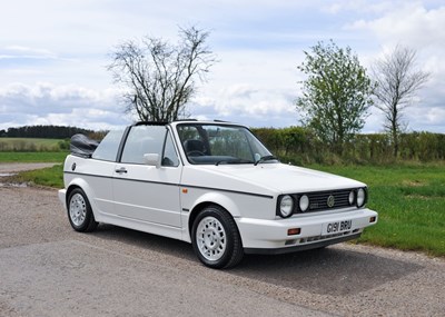 Lot 228 - 1989 Volkswagen Golf GTi Mk. I Cabriolet