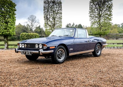 Lot 127 - 1973 Triumph Stag