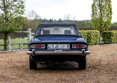 Lot 127 - 1973 Triumph Stag