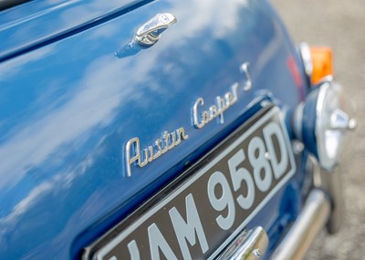 Lot 1966 Austin Mini Cooper S Mk. I 1275cc