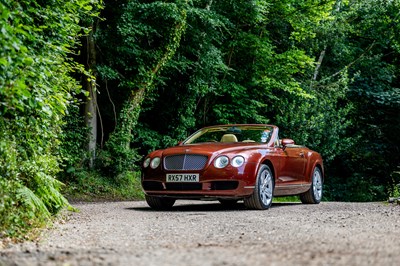 Lot 259 - 2007 Bentley Continental GTC