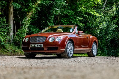 Lot 259 - 2007 Bentley Continental GTC