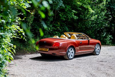 Lot 259 - 2007 Bentley Continental GTC