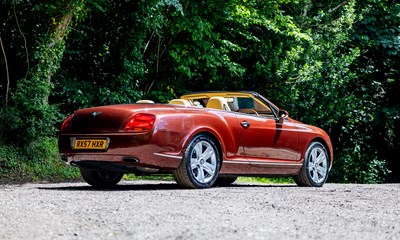 Lot 259 - 2007 Bentley Continental GTC