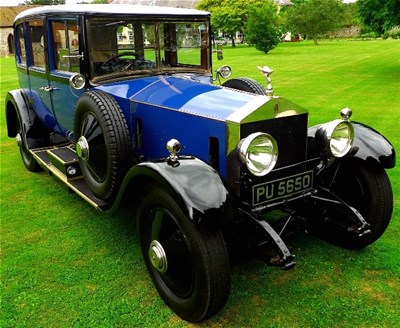 Lot 50 - 1924 Rolls Royce Silver Ghost Limousine by Arthur Mulliner.