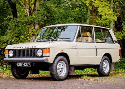 Lot 195 - 1972 Range Rover Classic (Suffix A)