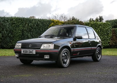 Lot 209 - 1993 Peugeot 205 GTi FM Edition (1.9 litre)