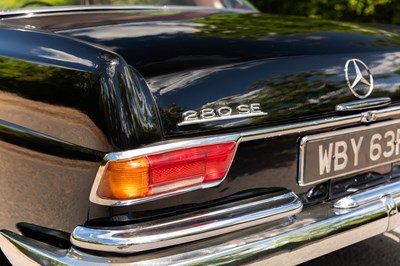 Lot 141 - 1968 Mercedes-Benz 280 SE Coupé