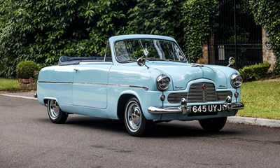 Lot 220 - 1954 Ford Zephyr 6 Mk. I Convertible