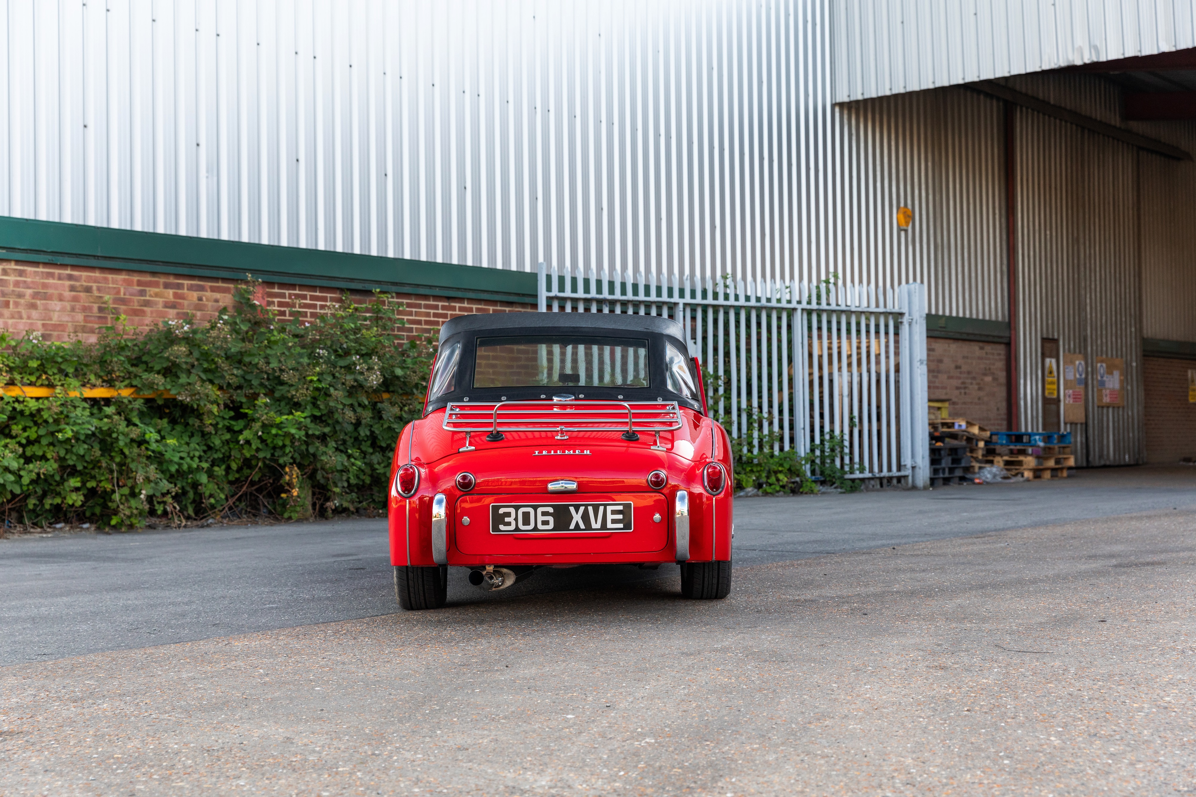 Vitesse 1/43 Triumph TR3A Open Convertible – Jaune – 1958-61