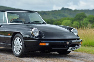 Lot 152 - 1992 Alfa Romeo Spider S4