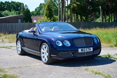 Lot 160 - 2007 Bentley GTC