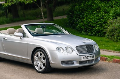 Lot 156 - 2007 Bentley Continental GTC Mulliner