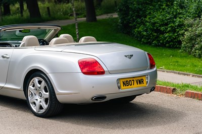 Lot 156 - 2007 Bentley Continental GTC Mulliner