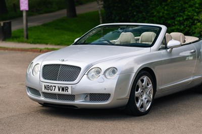 Lot 156 - 2007 Bentley Continental GTC Mulliner