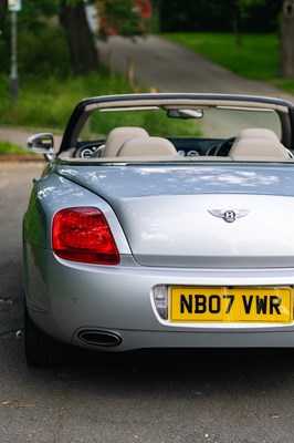 Lot 156 - 2007 Bentley Continental GTC Mulliner