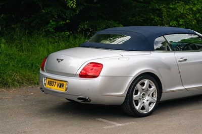 Lot 156 - 2007 Bentley Continental GTC Mulliner