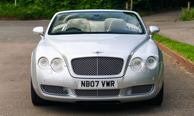 Lot 156 - 2007 Bentley Continental GTC Mulliner