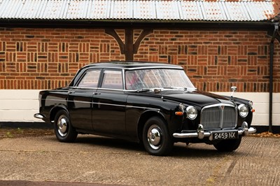 Lot 110 - 1959 Rover P5 Saloon (3.0 Litre)