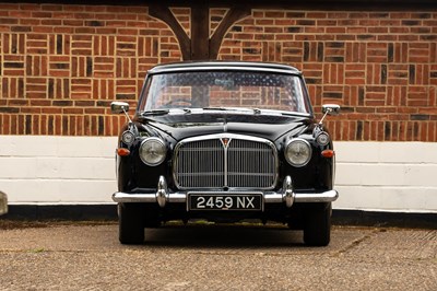 Lot 110 - 1959 Rover P5 Saloon (3.0 Litre)